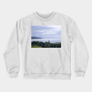 Church at Millport, Scotland. PHOTOGRAPHY. Crewneck Sweatshirt